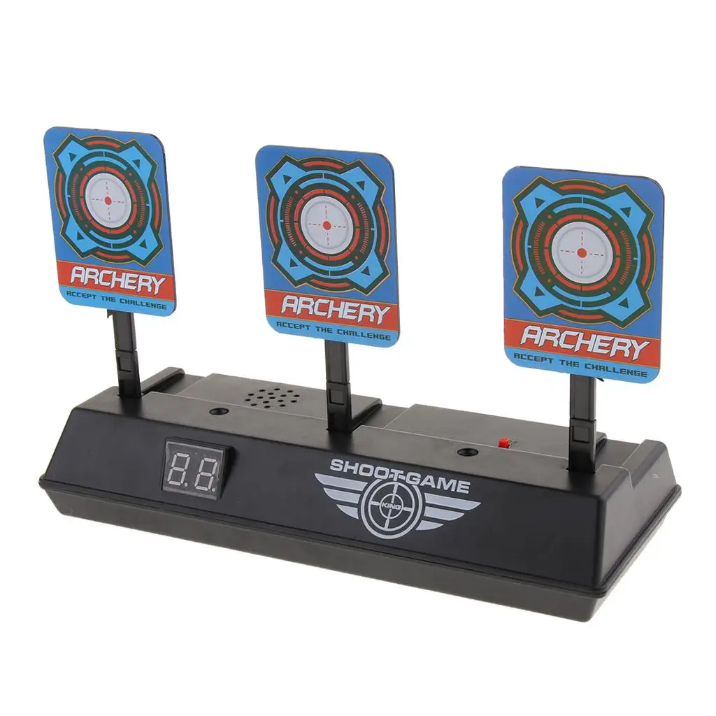 

Auto Electric Scoring Digital Target with Effects for Kids Game Accessory
