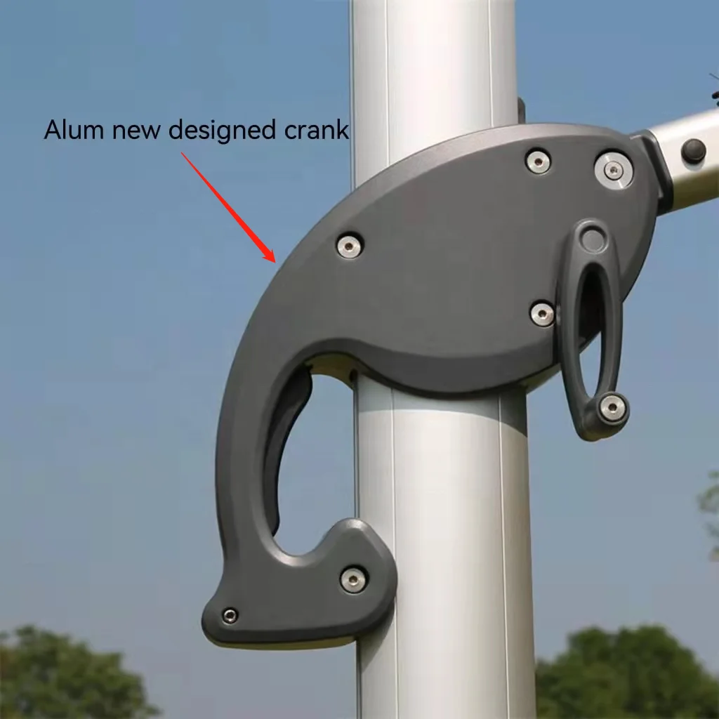 Новый дизайн уличный солнечный светодиодный светильник патио роман зонтик