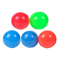 5pcs for kids soft tpr decompression toy gift sports game interactive squash sticky ball catch throw indoor outdoor wall ceiling