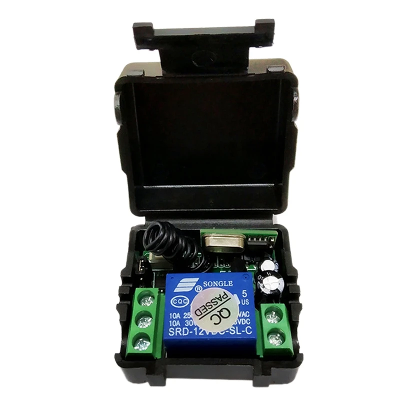 

12 В 433 МГц 1-канальный беспроводной пульт дистанционного управления маленького размера светодиодный светодиодной лампы нагревателя вентил...