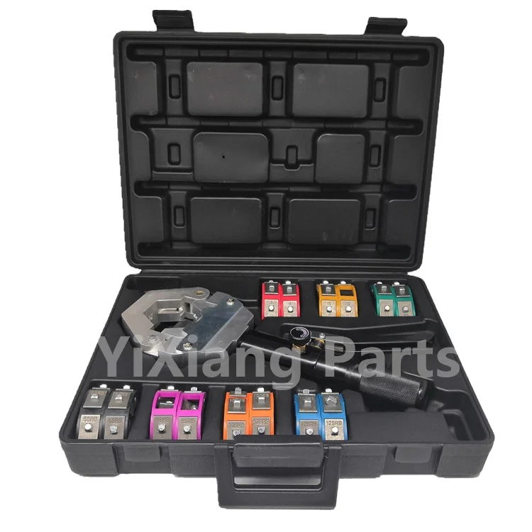 

Hydraulic Hose Crimper 71500 Manual Kit Car Air Conditioner Portable Repair Handheld tool