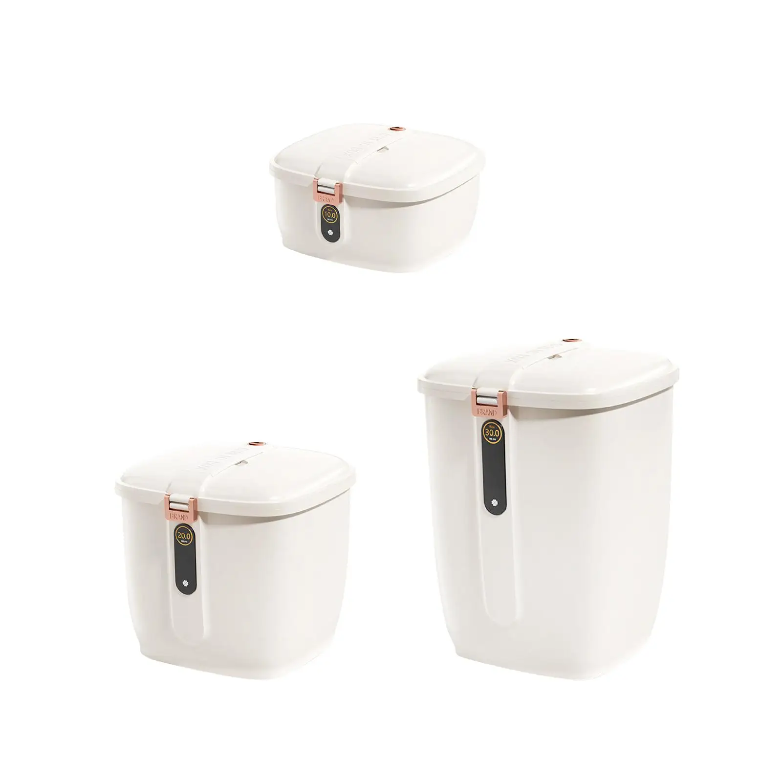 Зернистый контейнер для риса Диспенсер емкость хранения еды герметичная