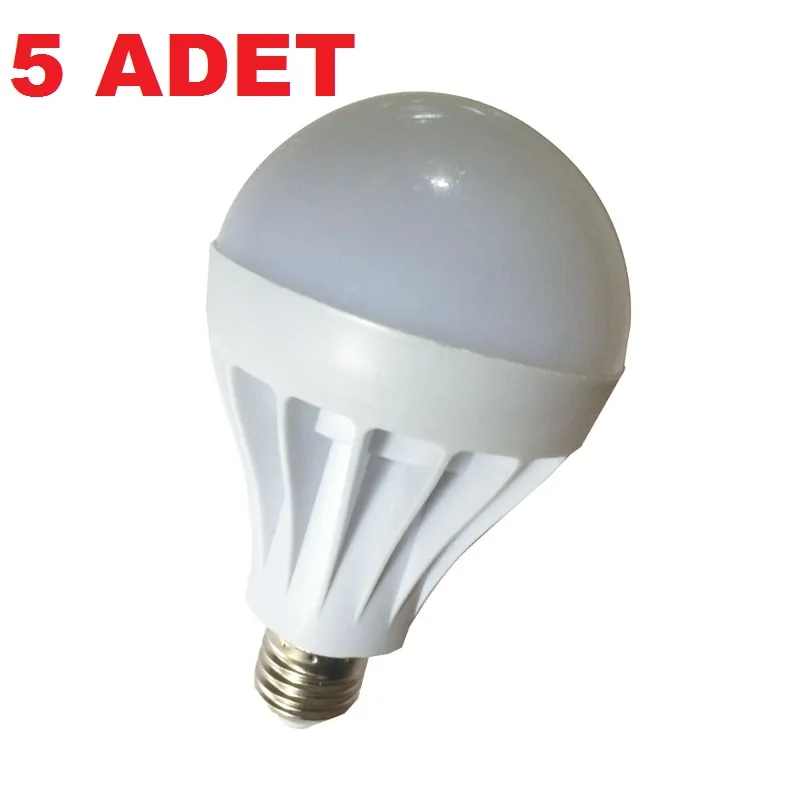7W Energy Saving Led Bulb (5 Pcs)