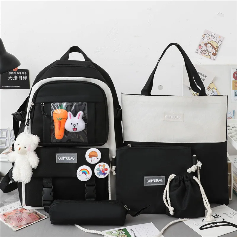 Waterproof Children School bags set Girls Backpack Kids Book Bag travel laptop primary school Backpack schoolbag Mochilas 2022