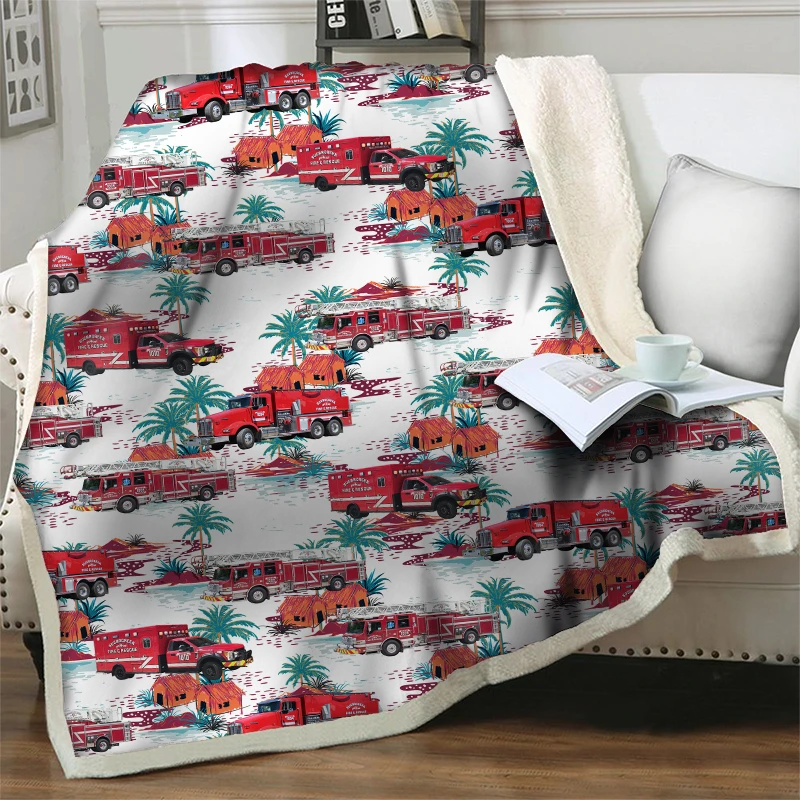 For Beds Sofa Office Nap Quilt Cover Plush Throw Blanket Soft Home Textile