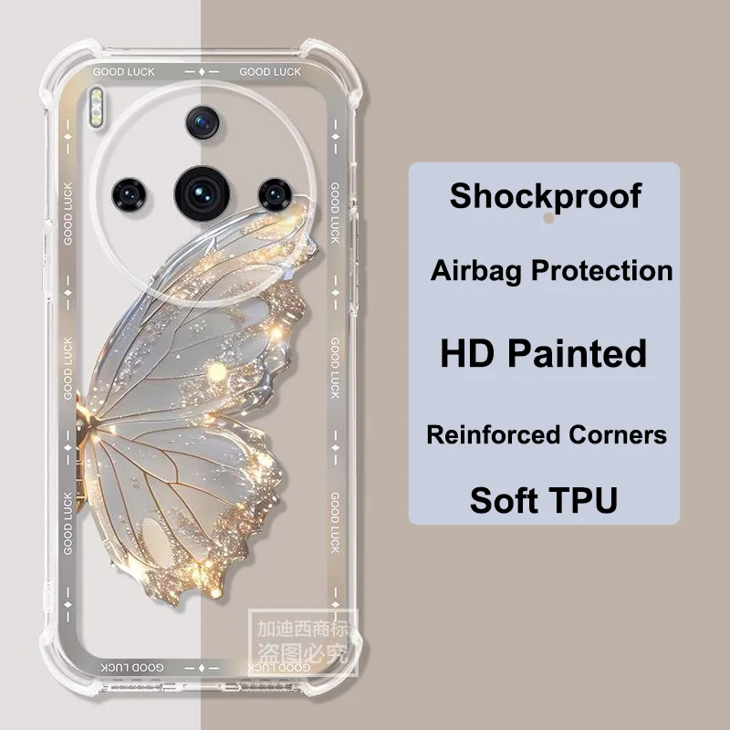 Для Nubia Z60S Pro NX725J Усиленные углы Мягкий противоударный чехол из ТПУ с подушкой безопасности для Nubia Z60SPro HD окрашенный чехол Z60 S Pro (art.: 3920cab8a0c99) - 3920cab8a0c99