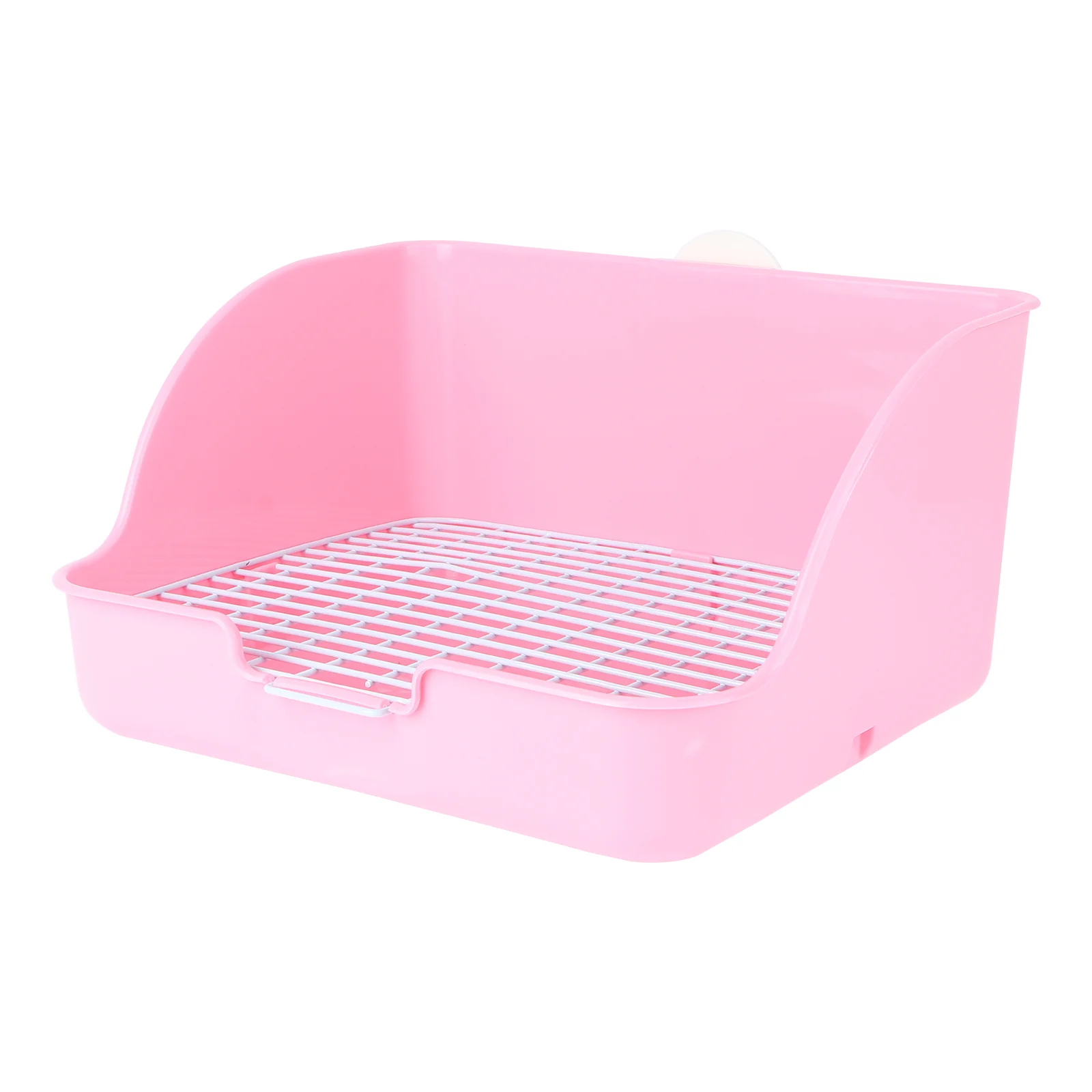 

Rabbit Litter Box, Corner Litter Bedding Box, Toilet for Small Animals, Rabbit, Guinea, Chinchilla, Ferret, Pee pad holder
