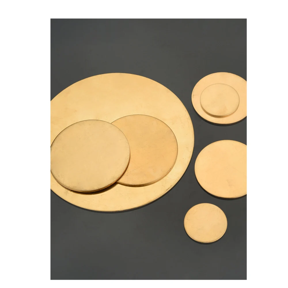 H62 латунный диск латунная прокладка круглая пластина из чистой меди диаметр
