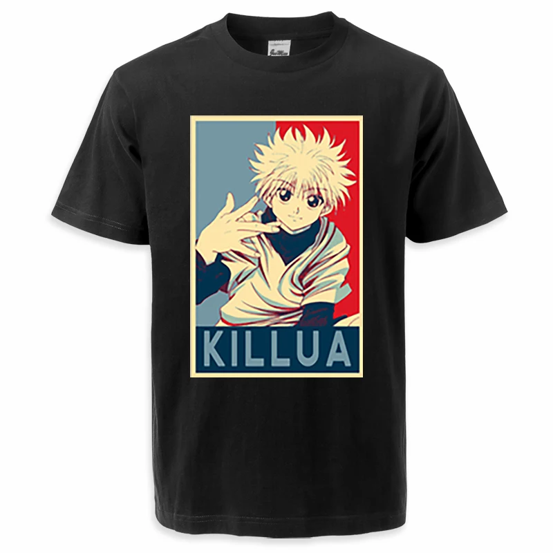

Hunter X Hunter Hot Anime Summer T-shirts Men Women Killua Zoldyck Graphic Tshirt Casual Fashion T Shirt Short Sleeve Camisetas