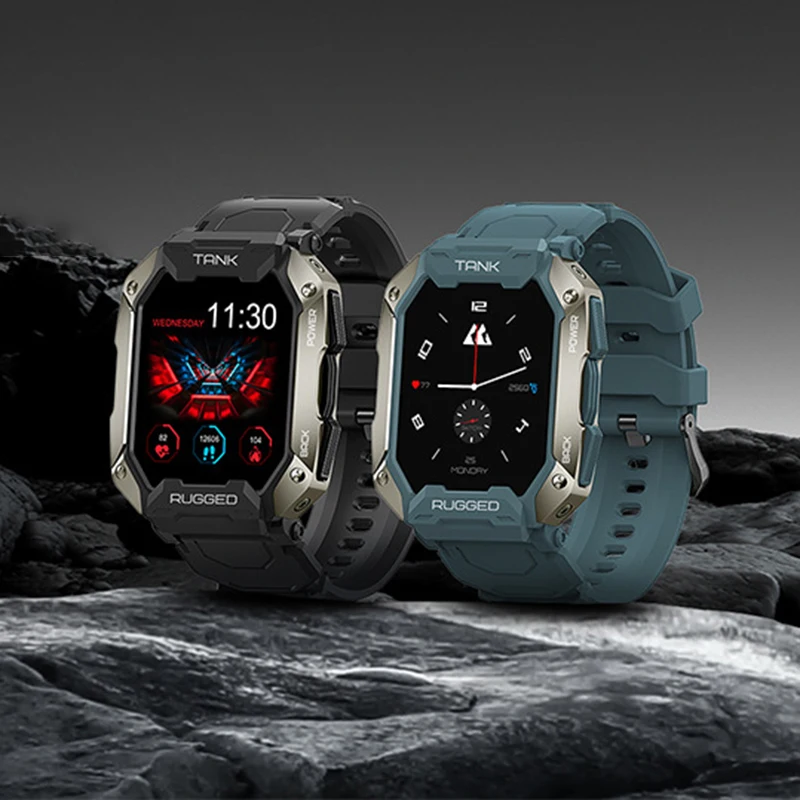 

2022 New Style Smartwatch Men'S Durable Outdoor Sports Fitness Tracker Watch Call Bluetooth Smartwatch 5ATM Waterproof