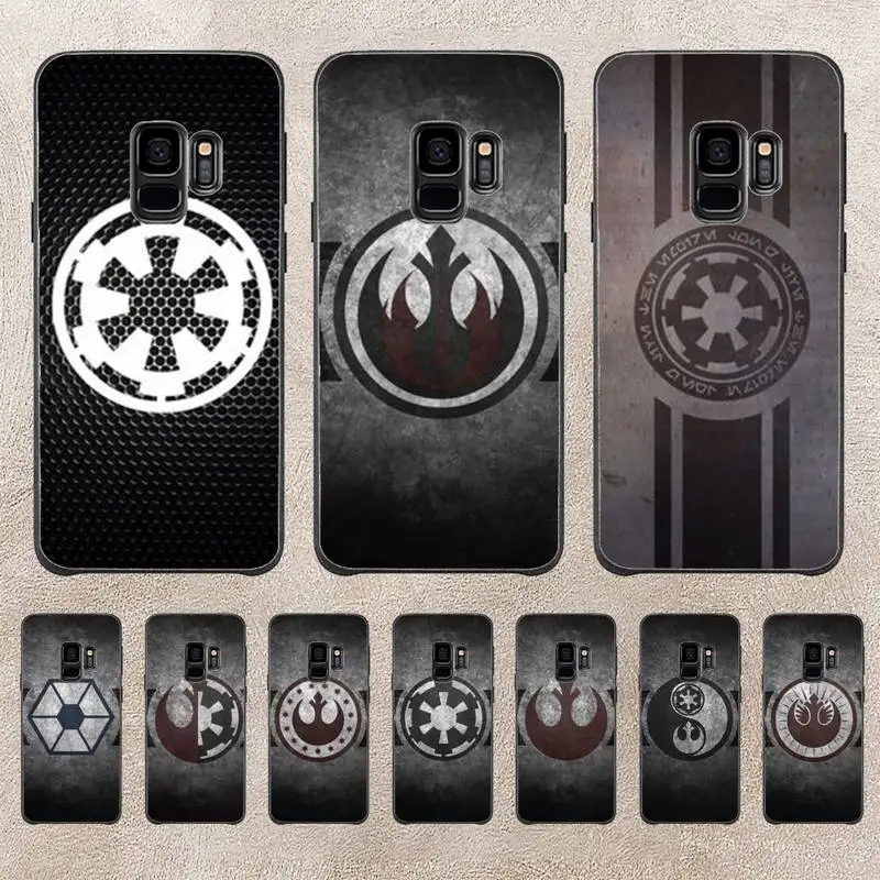 

S-Star Wars Logo Phone Case For Samsung Galaxy A51 A50 A71 A21s A31 A41 A10 A20 A70 A30 A22 A02s A13 A53 5G Cover Coque