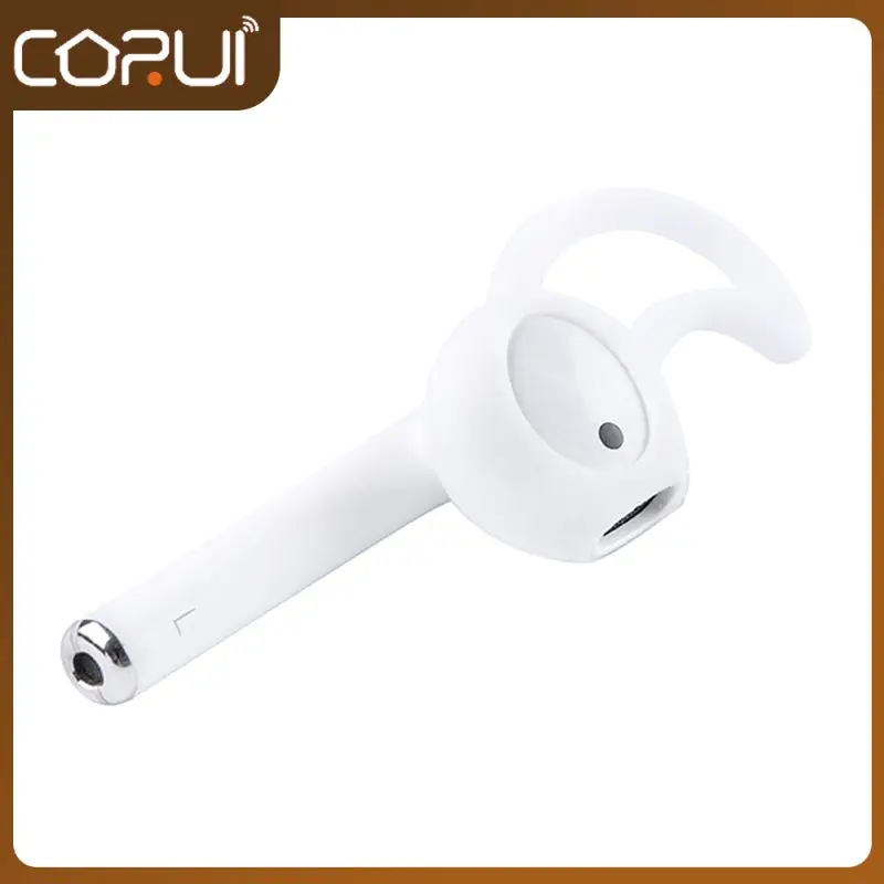 

HOT Pair In-Ear Rubber Earbud Cover Case Ear Hook for iPhone Earphone Headset Sport anti-slip soft silicone Earbuds