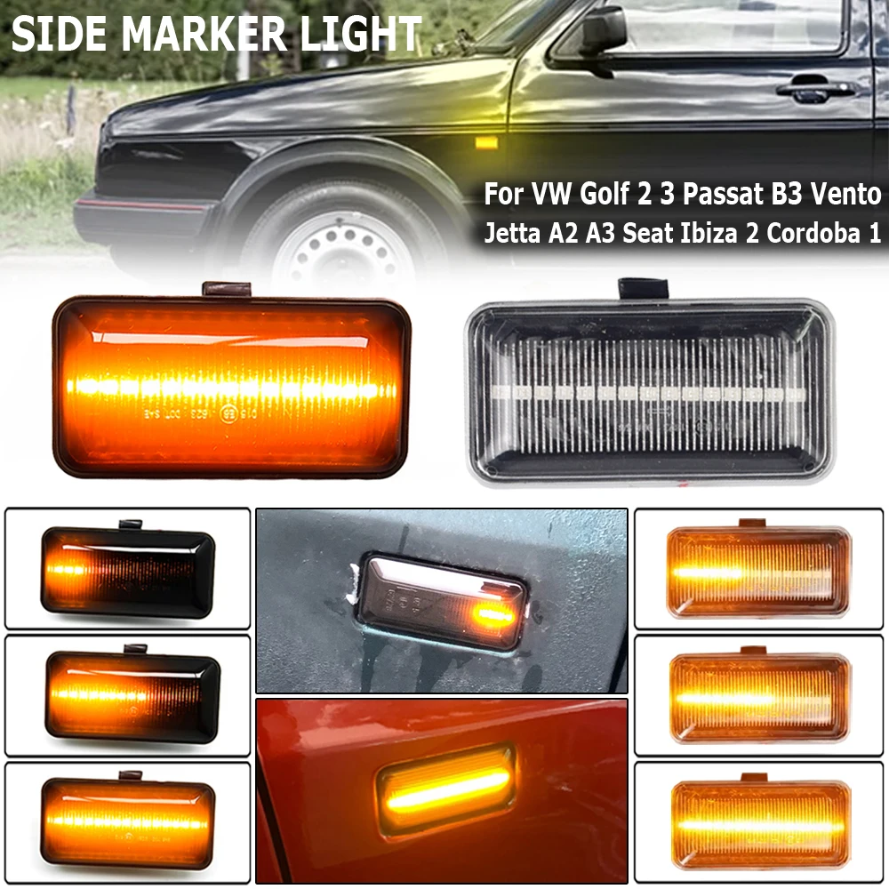 2 шт. светодиодные габаритные огни для VW Passat B3 Vento Jetta A2 A3 Golf 3 Seat Ibiza Cordoba 1 |