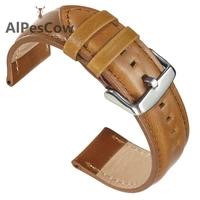 women men 18mm 20mm 22mm watch leather strap for dw replacement watch band genuine leather good quality