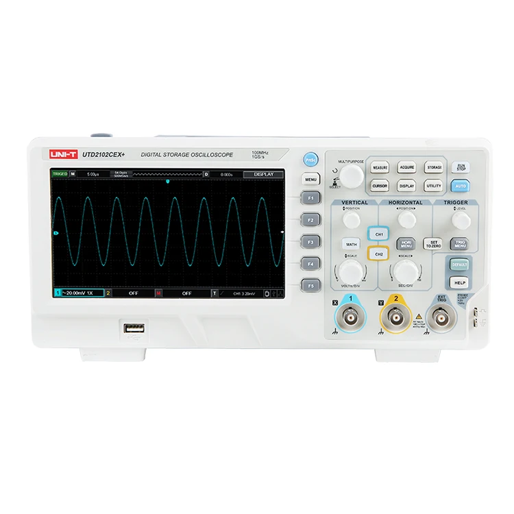 

Huazheng Electric 2 Channels digital oscilloscope, 200MHz oscilloscopes