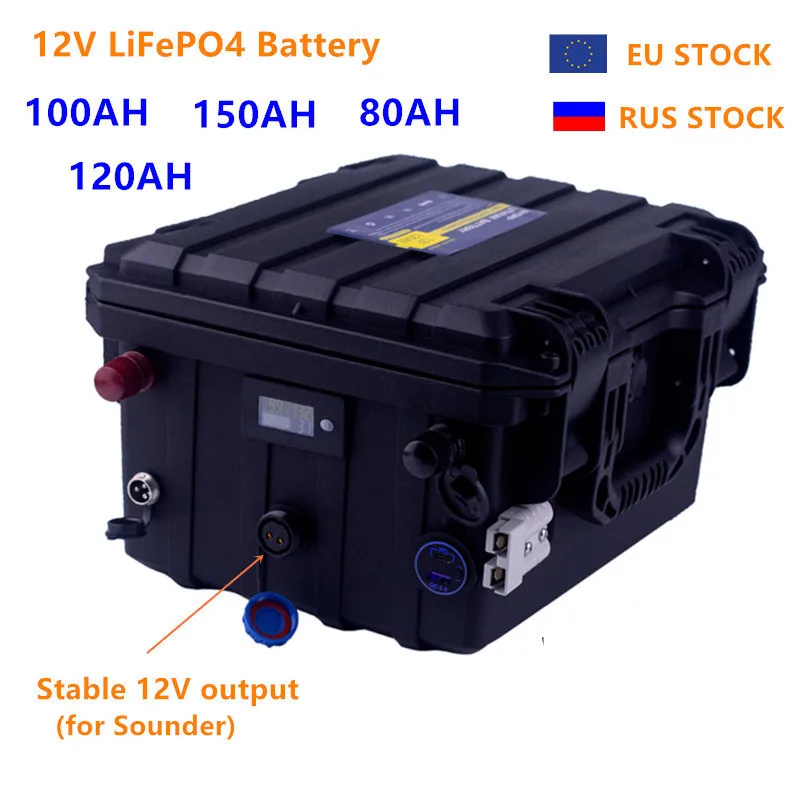 12V LiFePO4 100AH,120AH,150AH Battery 12v 100ah 120ah 150ah  lifepo4 battery with 12v Lithium iron phosphate for Motor,Sounder