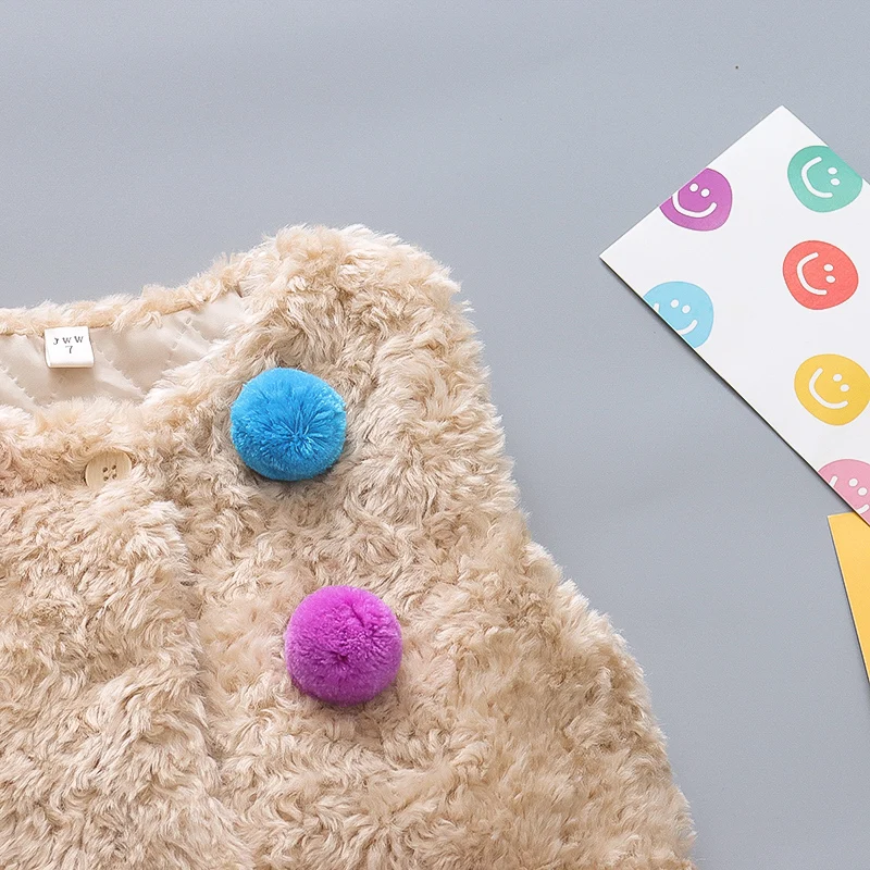 Новый зимний свитер для девочек детское пальто с животным узором и 3D-принтом LOVE