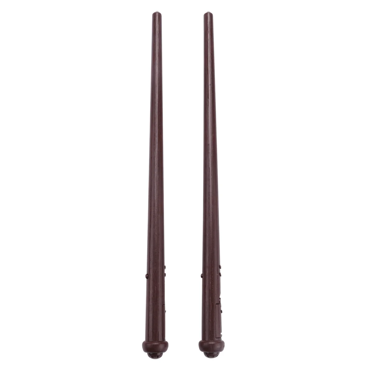 

8 Pieces Light Up Wand Magic Light and Sound Toy Wizard Wands, Illuminating Wand, Party Costume Accessory (Brown)