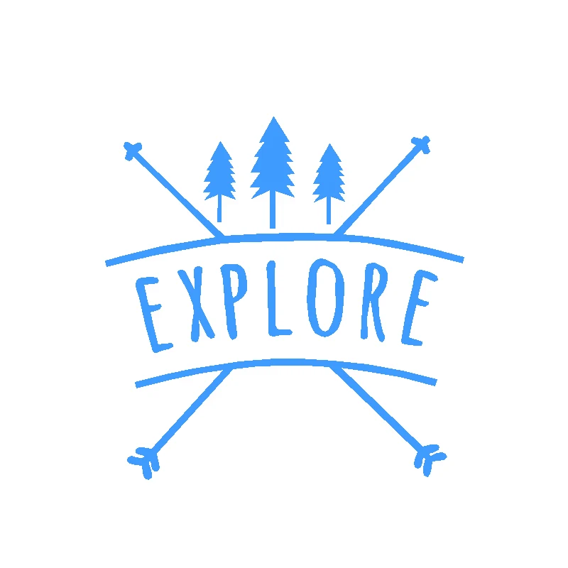 

Исследуйте в лесу на автомобили, наклейки с силуэтом дерева, виниловые автомобильные наклейки для компьютера, ноутбука или декора автомобиля