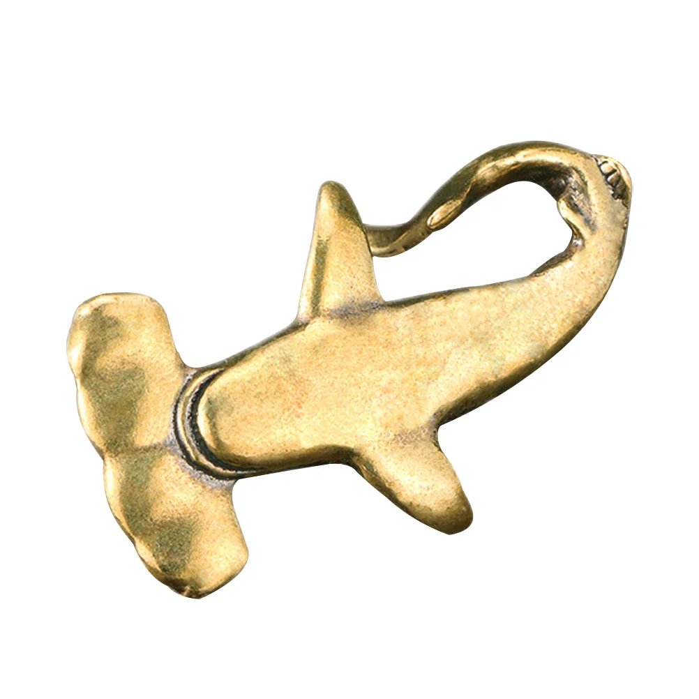 

Статуэтка в виде животного, статуэтка из латуни, миниатюрная чайная статуэтка, подарок на удачу в море, богатство Fengshui