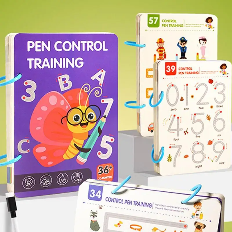 Отслеживающие книги для детей 3-5 лет. Рабочие тетради дошкольников. дошкольников