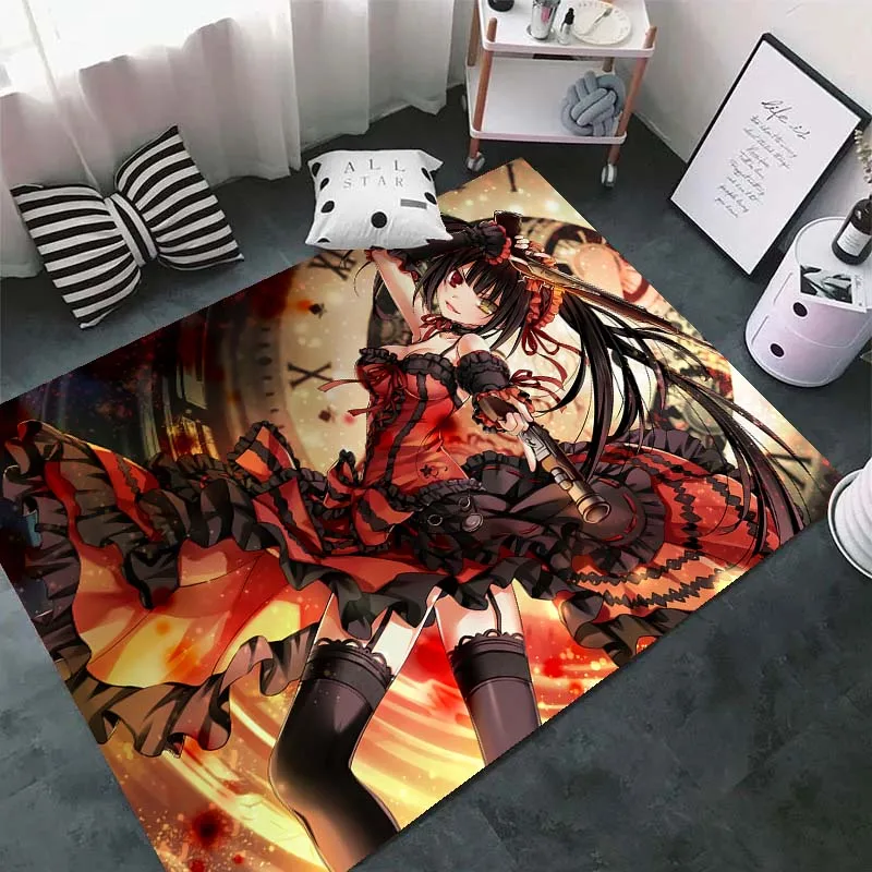 Кошмар токисаки Куруми дат живой аниме коврики для гостиной спальни украшение