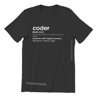 coder definition men tshirts software developer it programmer geek tops cotton men t shirts high quality birthday gifts
