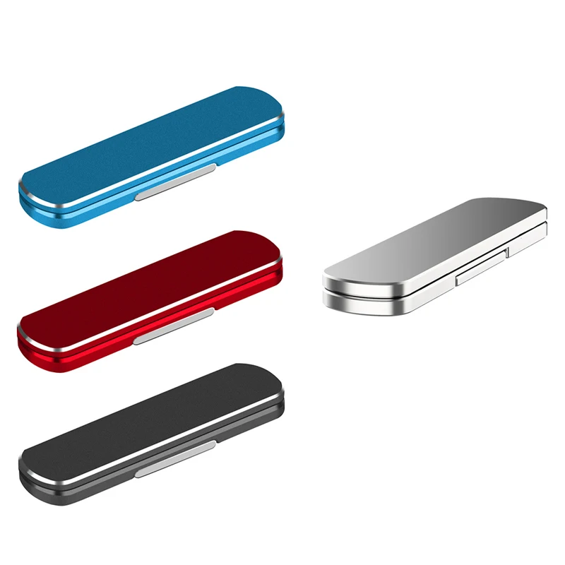 

360° Rotatable Phone Holder Aluminum Folding Phone Mount Invisible Mini Support High Quality Metal Holder 360 Rotatable Stand