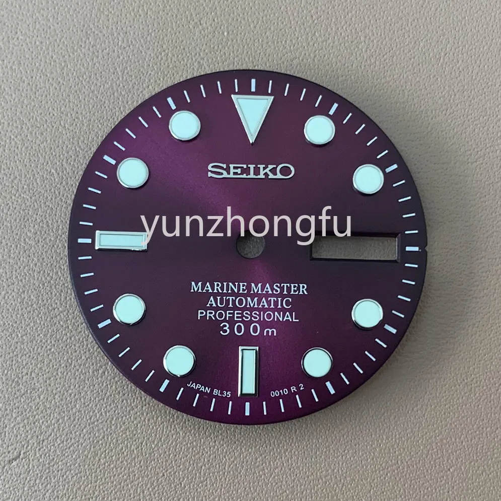 

Циферблат часов, Модифицированная пластина с солнечным узором, бутальный двойной календарь, 29 мм, ярсветильник свет, аксессуары, подходящие...