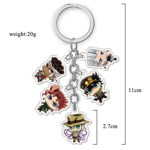 Брелки JoJo's Bizarre Adventure  MSCHENGDORIS