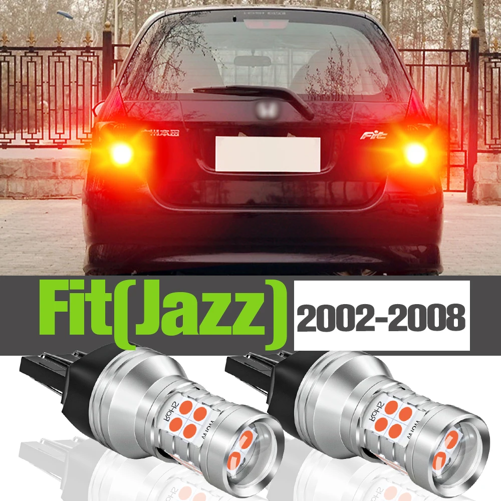 

2x LED Brake Light Accessories Lamp For Honda Fit Jazz 2002-2008 2003 2004 2005 2006 2007