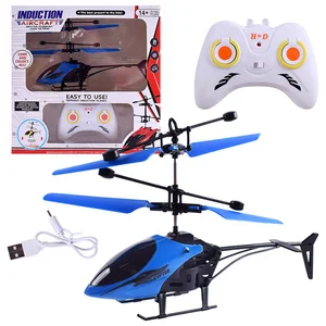 Remote Control Drone Helicopter RC Toy Aircraft Induction Hovering USB Charge Control Drone Kid Plan