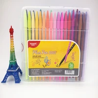 water based pen drawing the outline large capacity colours fiber gel pen free shipping