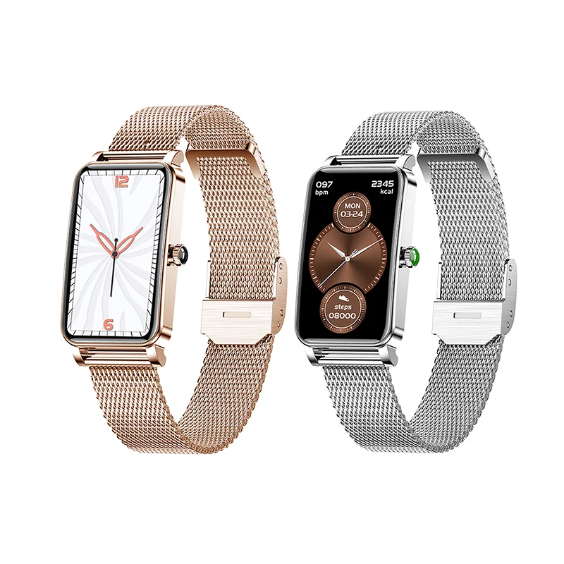 

Smart Bracelet Women 1.45 inch Heart Rate Blood Pressure Sleep Monitoring Health Smart Watch Physiological Cycle Reminder Watch