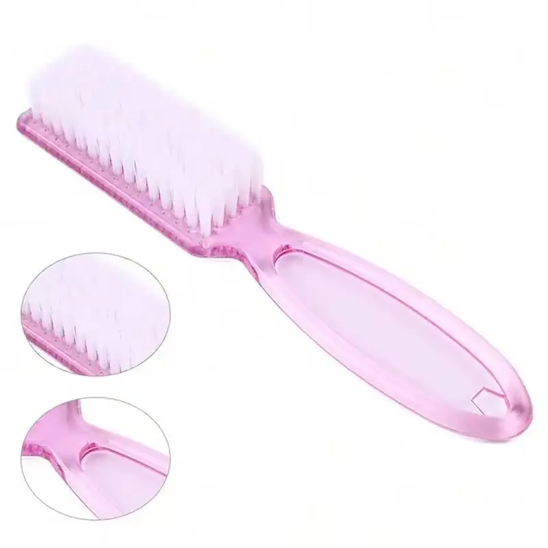 do czyszczenia pędzli paznokci Usuń kurz w proszku Plastikowy środek czyszczący akrylowych żelowych UV Manicure Akcesoria pielęgnacji