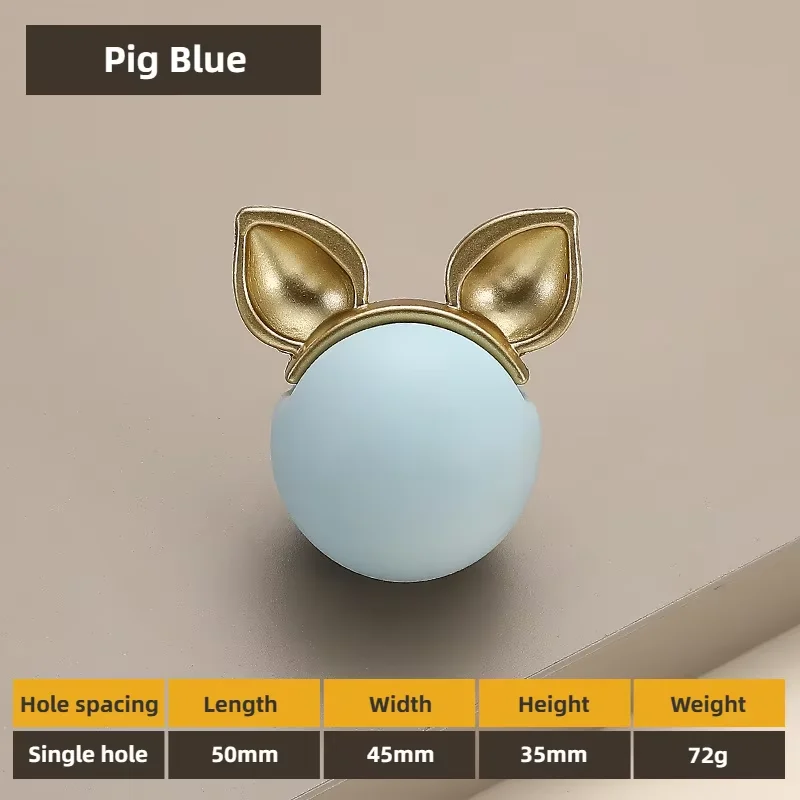 

Керамические ручки для мебели MARUAT с изображением животных зодиака