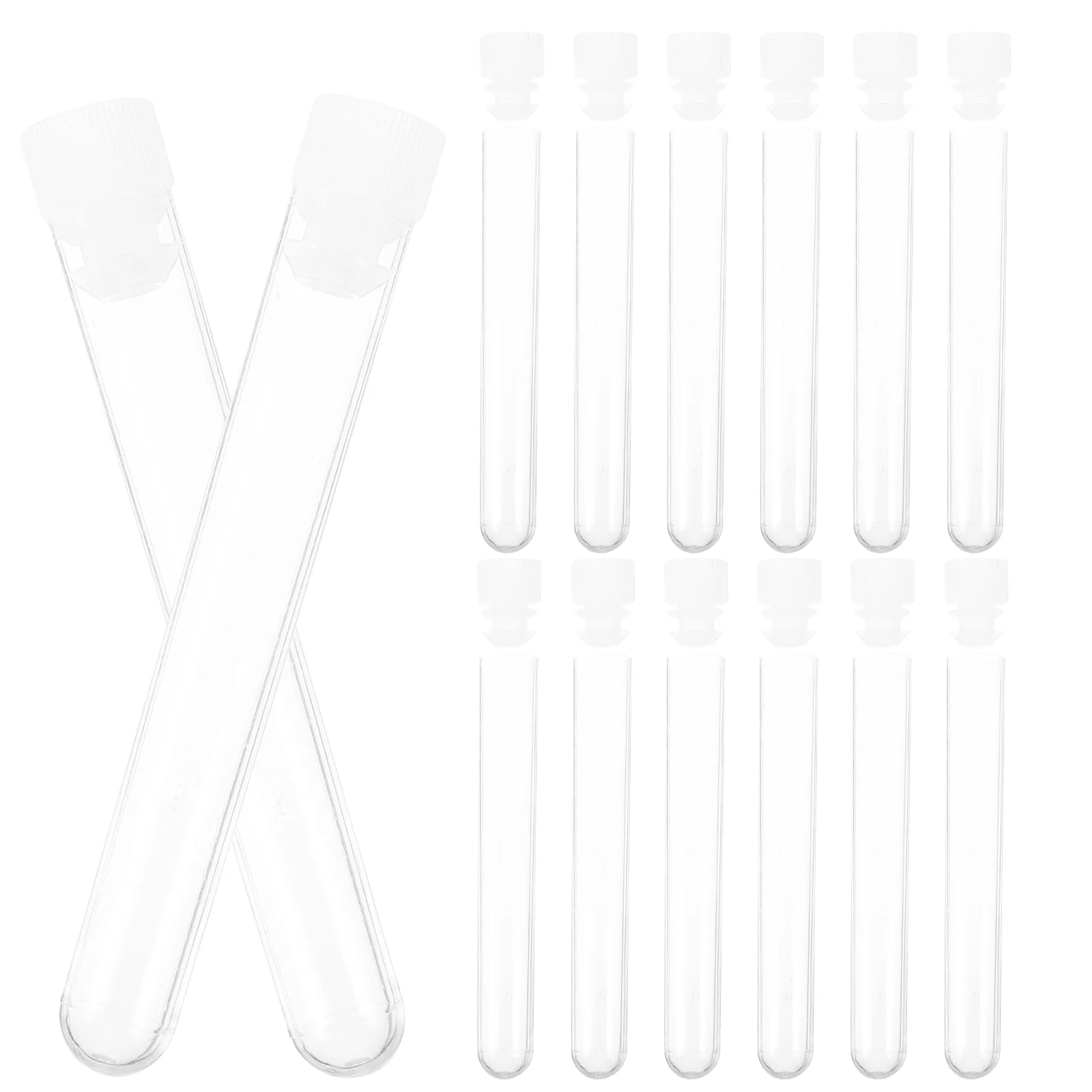 

50 Pcs Plastic Containers Propagation Test Tube Supplies Tubes Plants Storage
