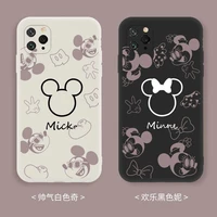 disney mickey minnie all inclusive soft phone cases for iphone 13 12 11 pro max mini xr xs max 8 x 7 se 2020 back cover