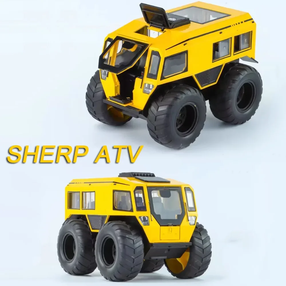 Модель 1/24 года вездеходы России SHERP игрушки модели автомобилей из сплава колеса