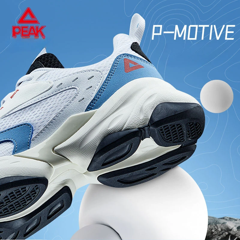 Кроссовки PEAK Мужские сетчатые повседневная обувь для путешествий дышащие