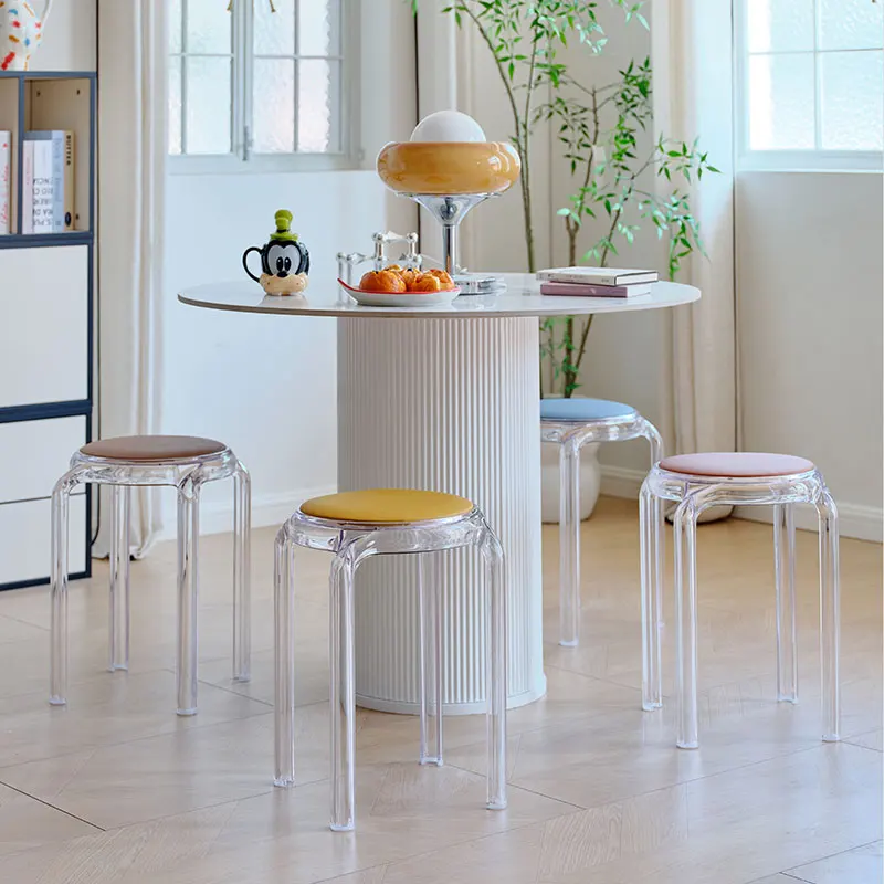 Стулья для гостиной столовой компактная мебель минималистичные табуреты