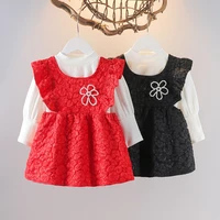 toddler girl clothes spring and autumn suit childrens birthday dress korean top skirt 2 piece girl baby fashion dress