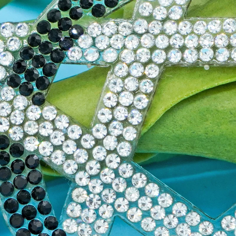 1 шт. самоклеящиеся прозрачные нашивки со стразами и звездами для одежды