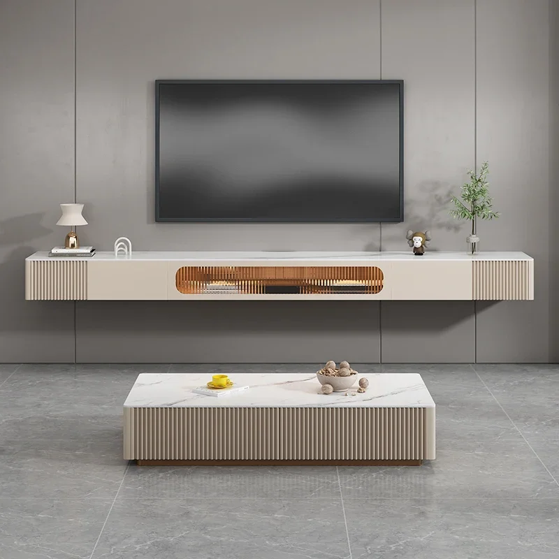 Современная Подставка для телевизора в спальню настенное крепление плавающие