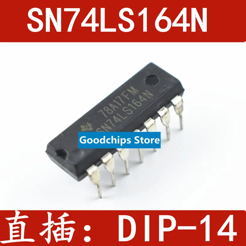10 шт. DIP-14 Новый 74LS164N SN74LS164N HD74LS164P переключатель dip14 |