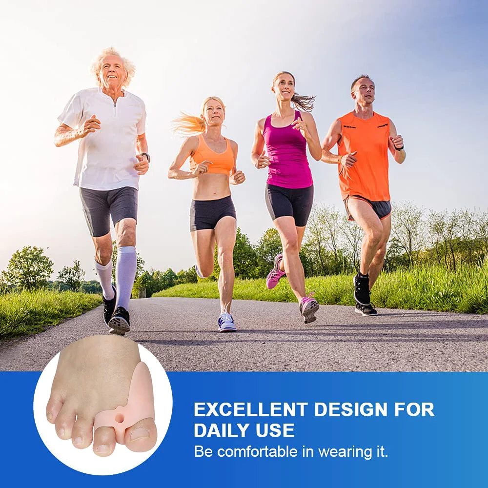 2 шт./пара разделители для пальцев ног