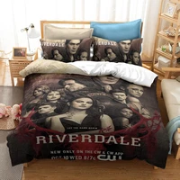 riverdale bedding set duvet covers pillowcases riverdale tv series comforter bedding set bedclothes bed linen