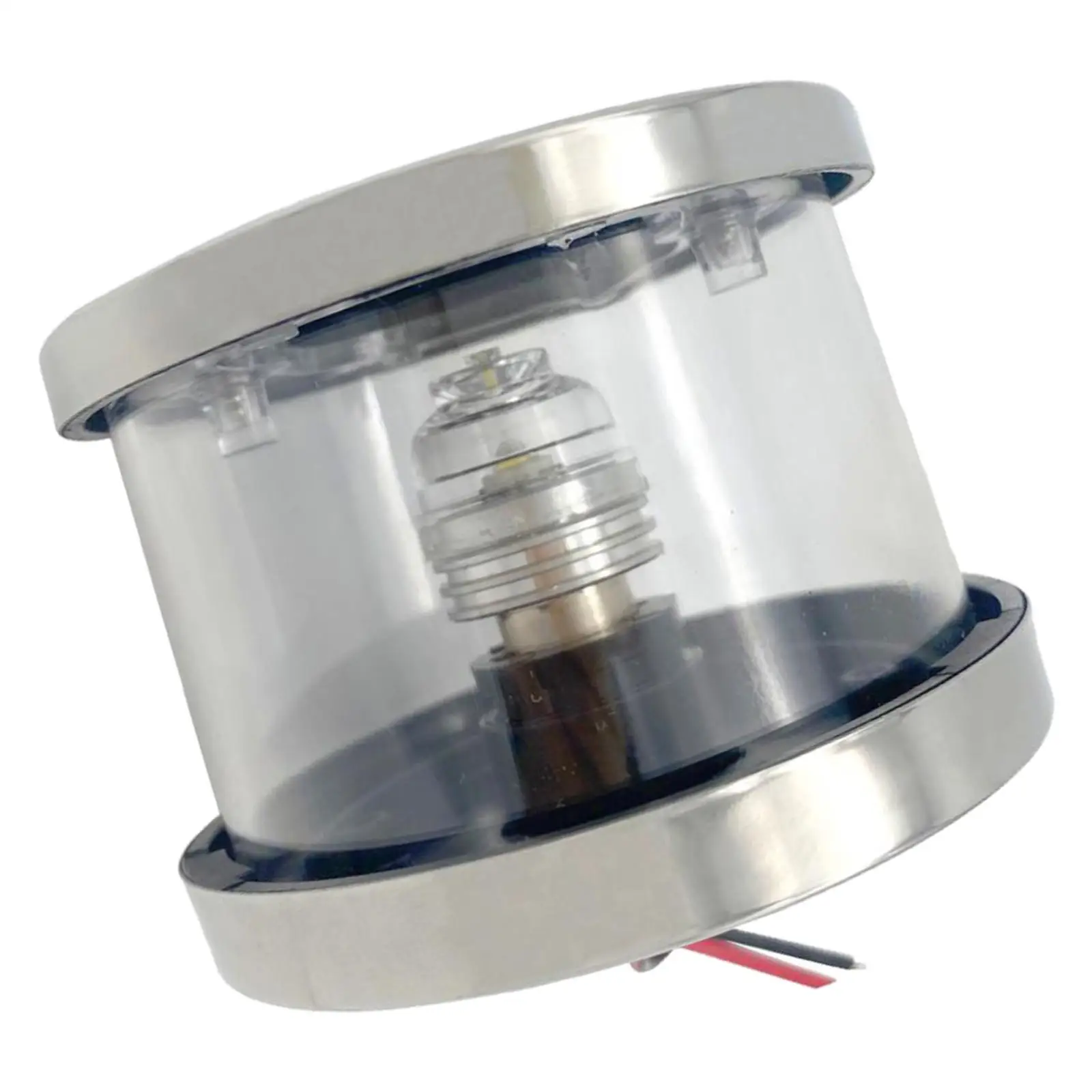 

12V 24V Marine Boat Navigation Signal Light White LED Lamp Bow Light Durable
