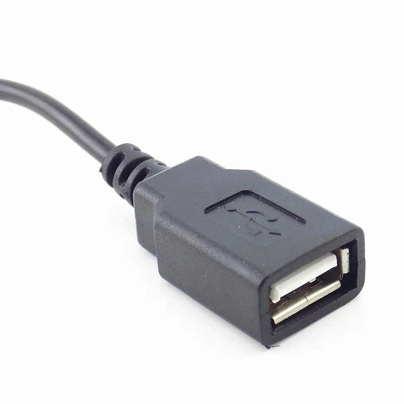 5 В Micro USB 2.0 4-контактный гнездовой разъем 4-проводной удлинительный кабель DIY