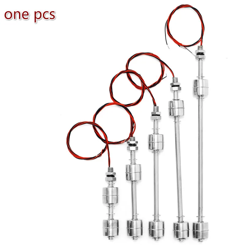 

Length 100-600MM Double Floating Ball Stainless Steel Level Automatic Control Switch Sensor Float Switch liquid water sensor